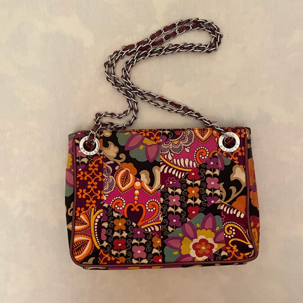 Vera Bradley Patch Shoulder Bag.